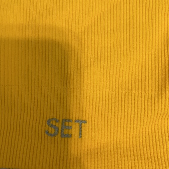 SET Active Daisy Box Bra Orange Yellow Daisy Color Mediumm - Picture 7 of 7